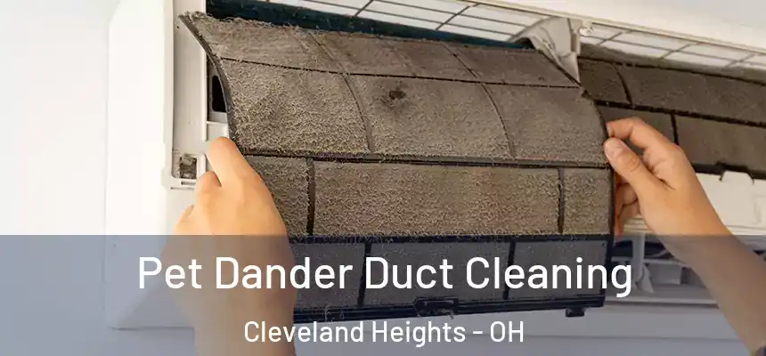 Pet Dander Duct Cleaning Cleveland Heights - OH
